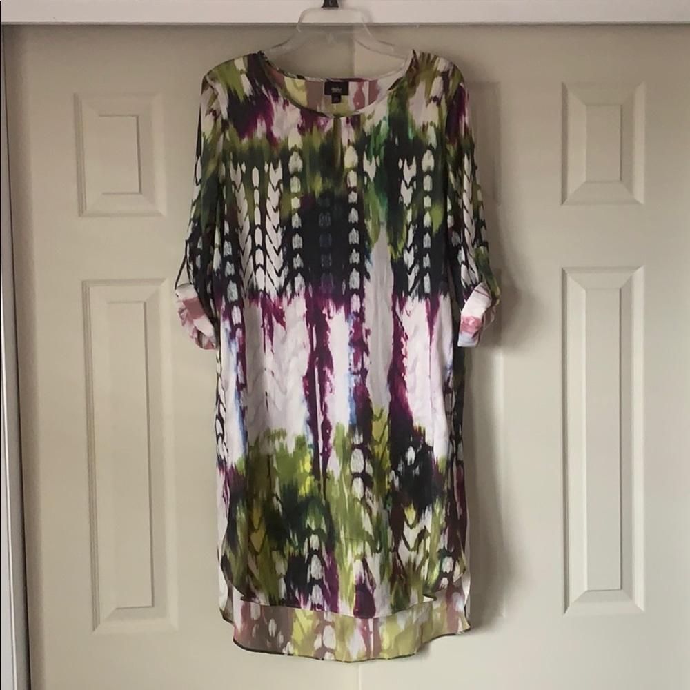 Multi Colored Shirt Dress 💜